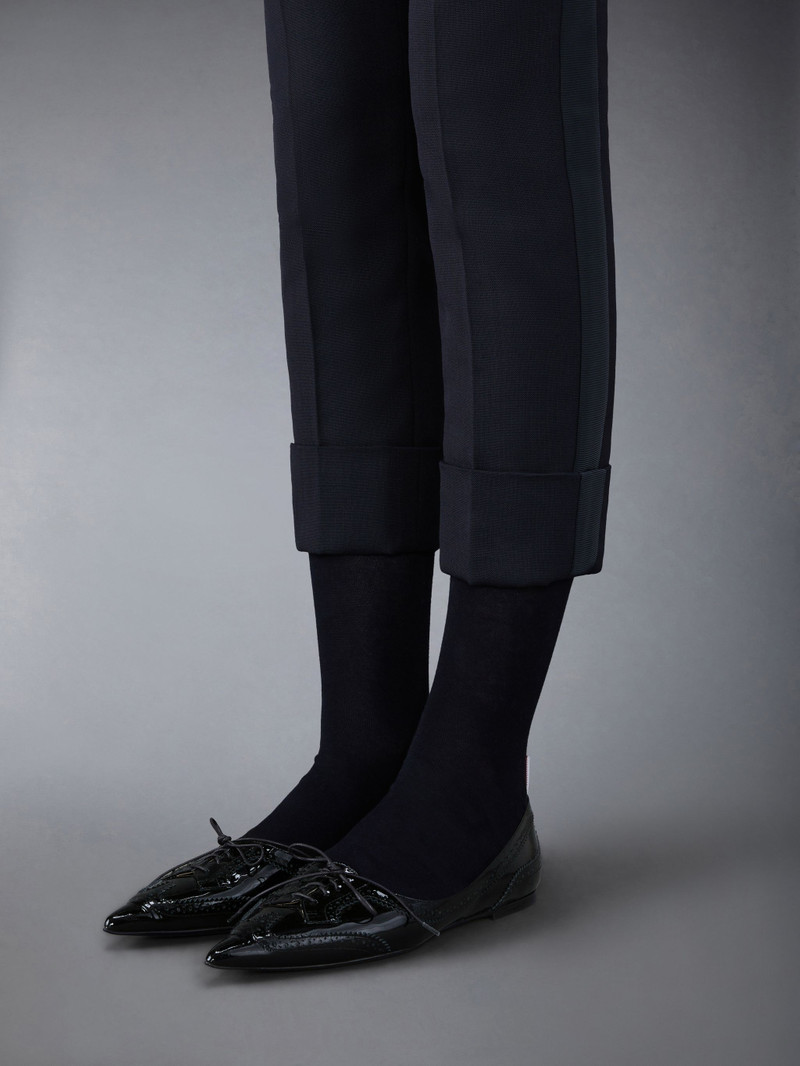 pointed-toe leather loafers 4