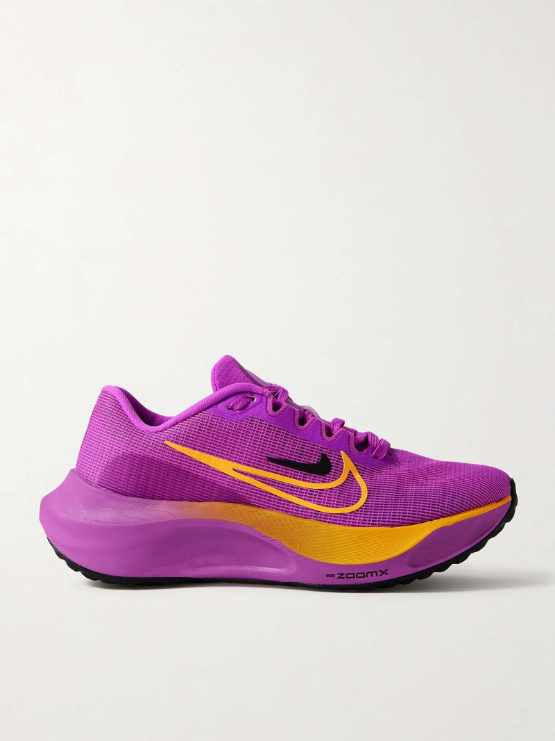 Zoom Fly 5 rubber-trimmed mesh sneakers - 1