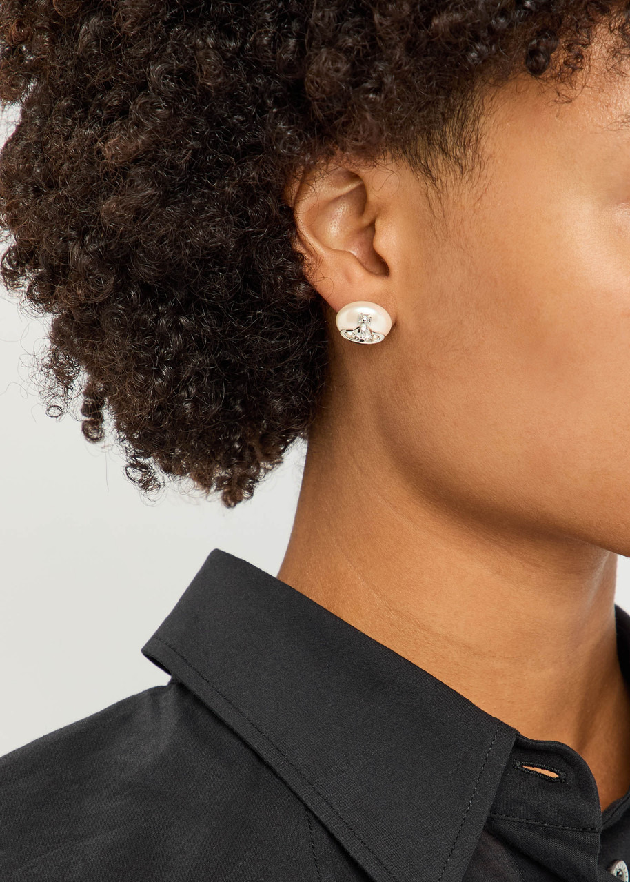 Vivienne Westwood Lavinia Faux Pearl-embellished Stud Earrings - 2