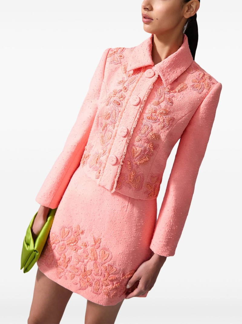 embroidered cropped jacket 4