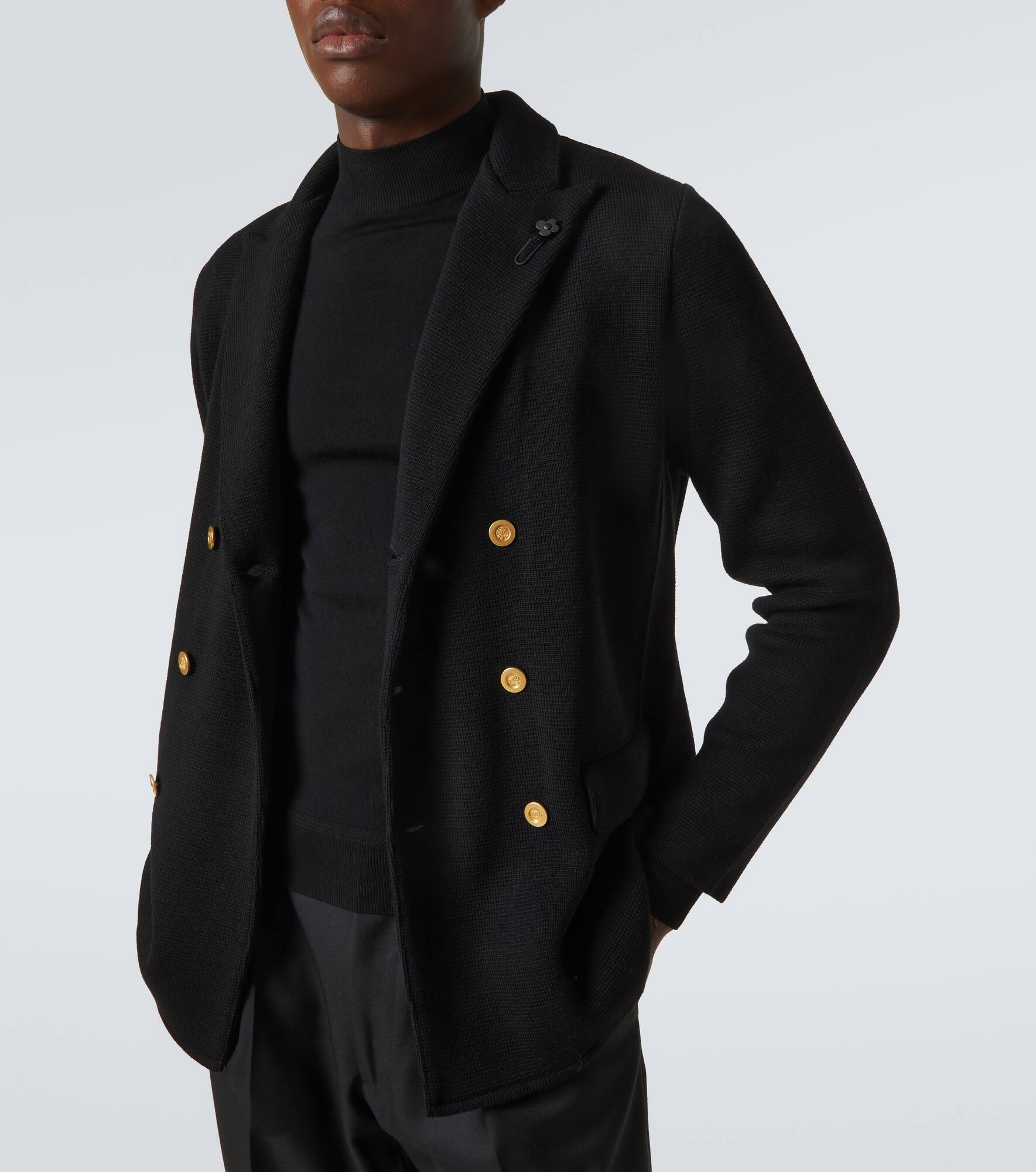 Virgin wool blazer - 5