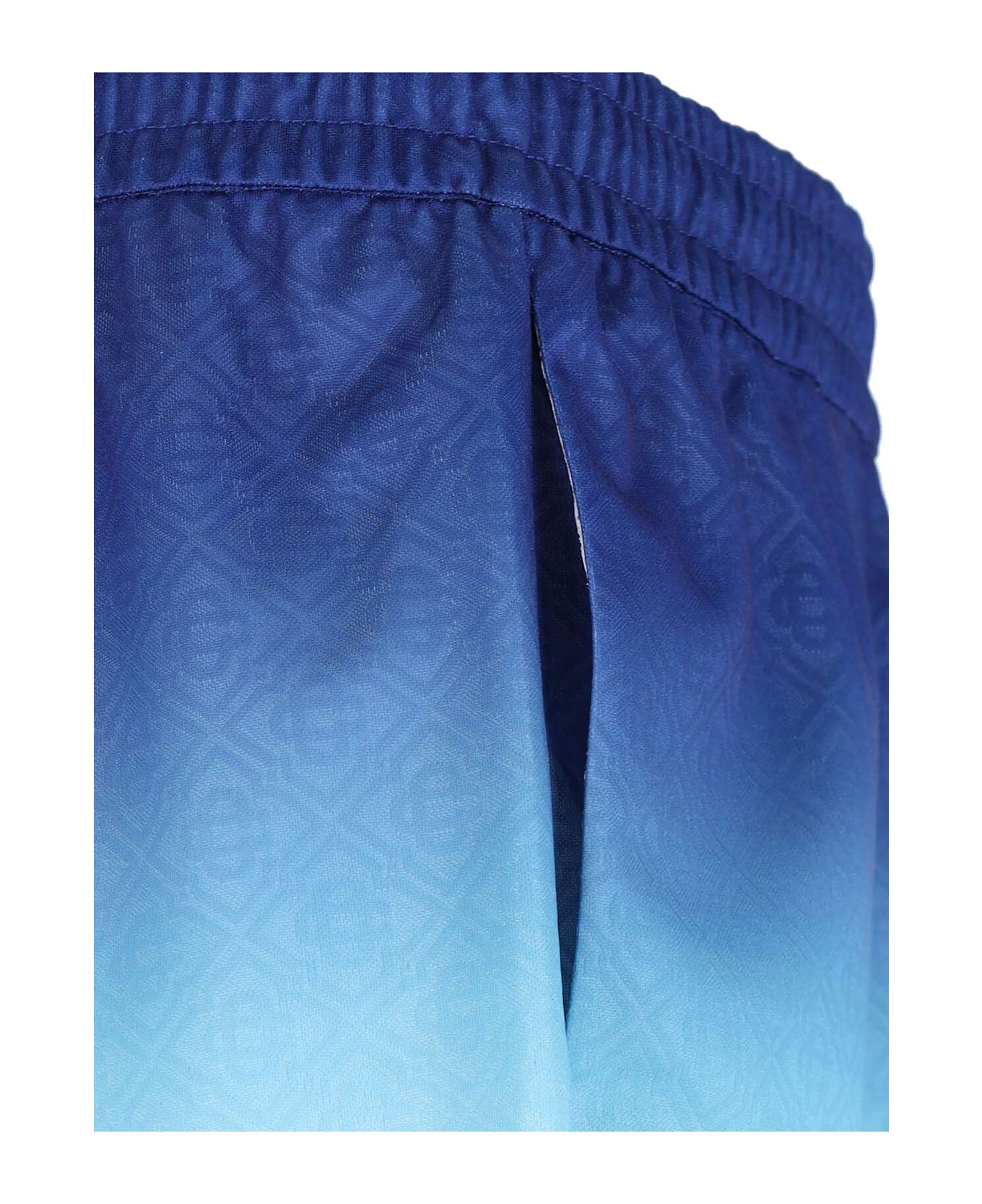 'gradient Football' Track Shorts - 5