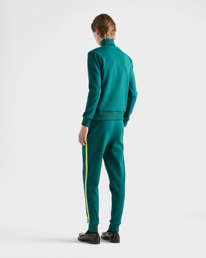 Technical fabric turtleneck sweatshirt 5