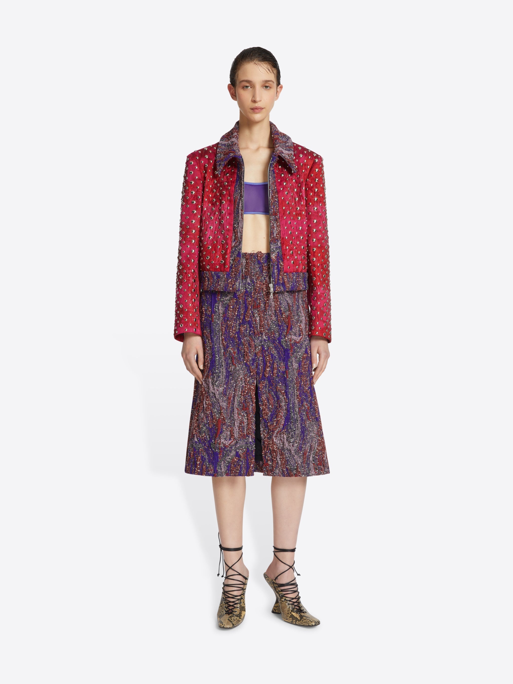 JACQUARD SKIRT - 2