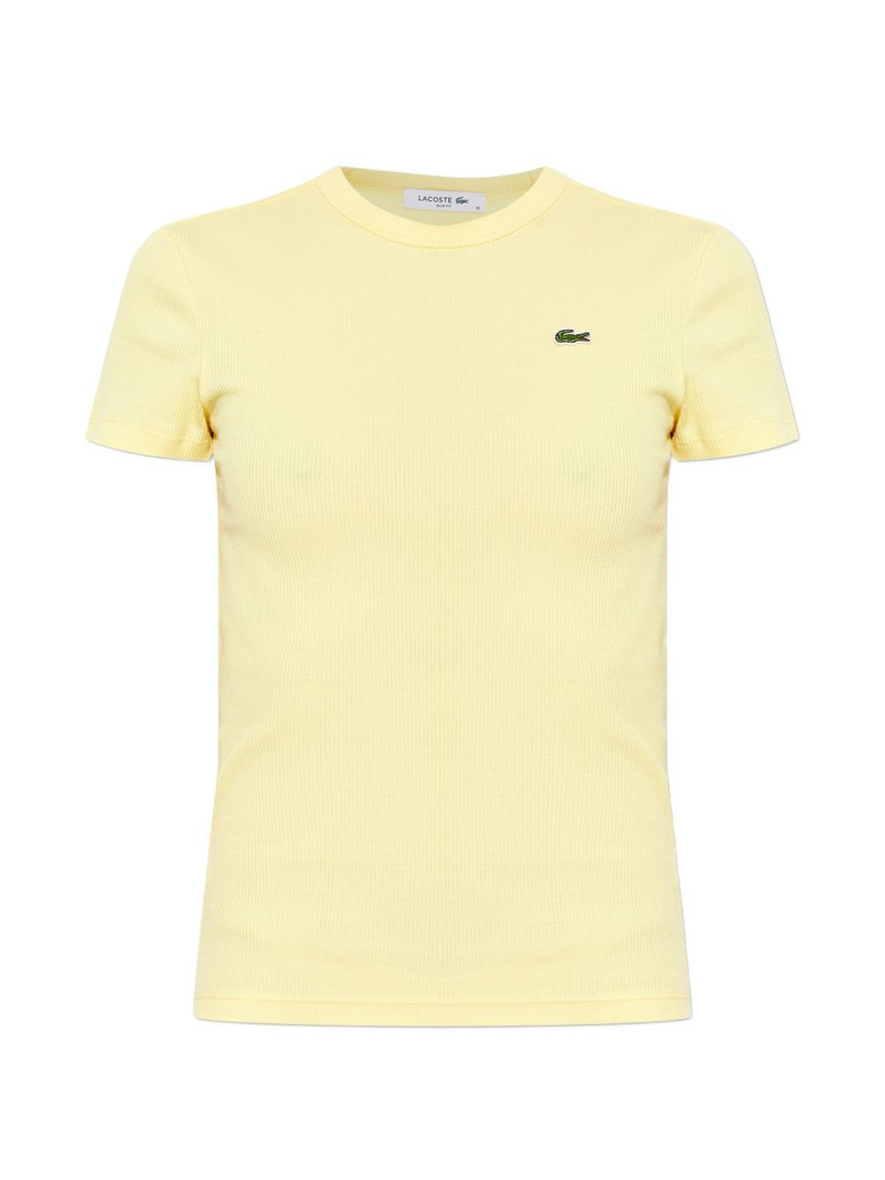 ribbed logo T-shirt 1