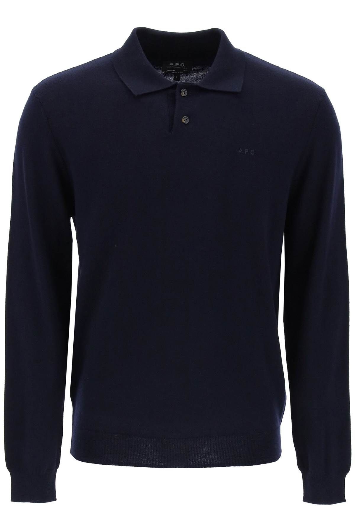 JACOB WOOL PULLOVER POLO SWEATER - 1