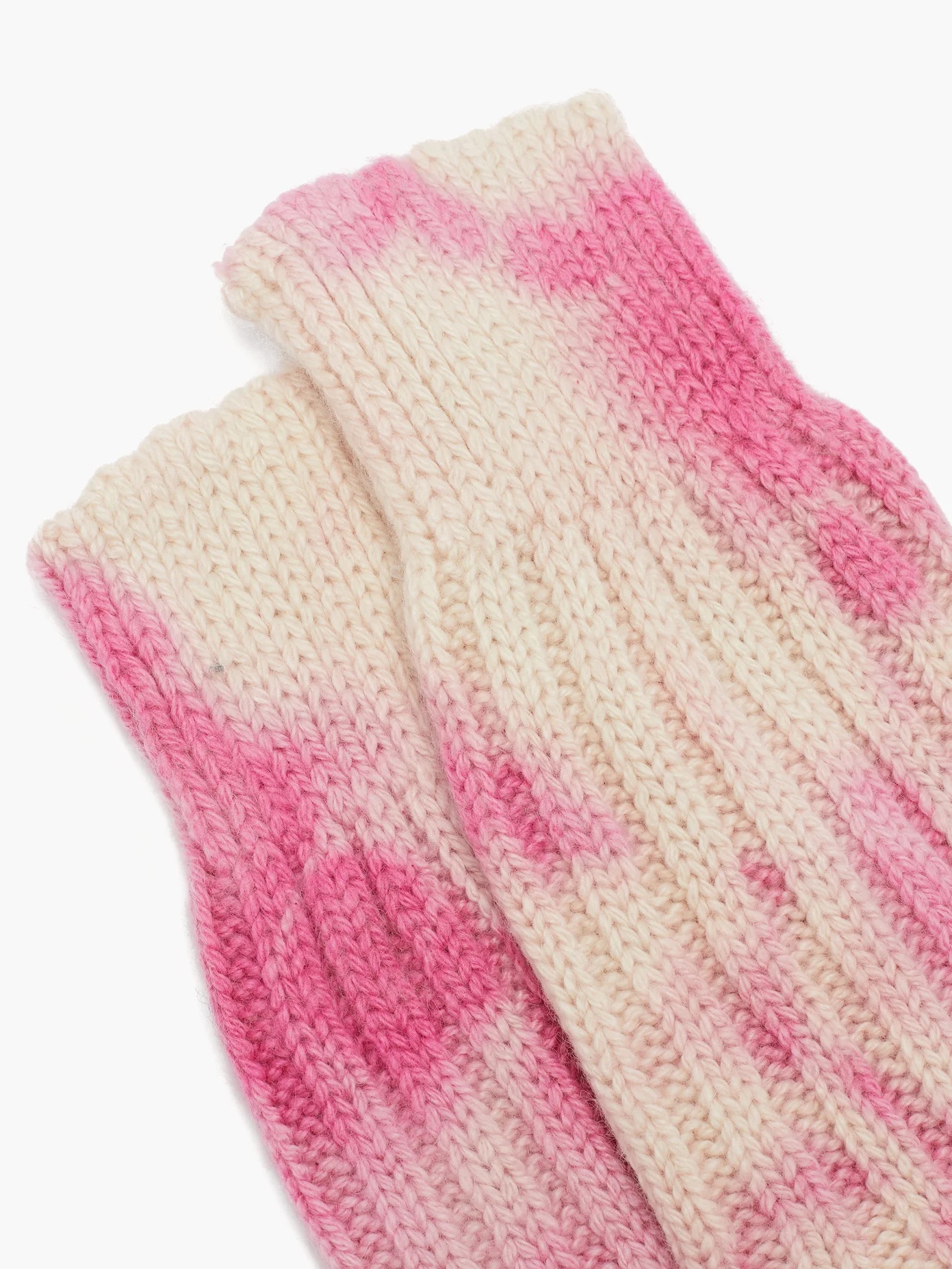 Yosemite tie-dye cashmere socks - 5