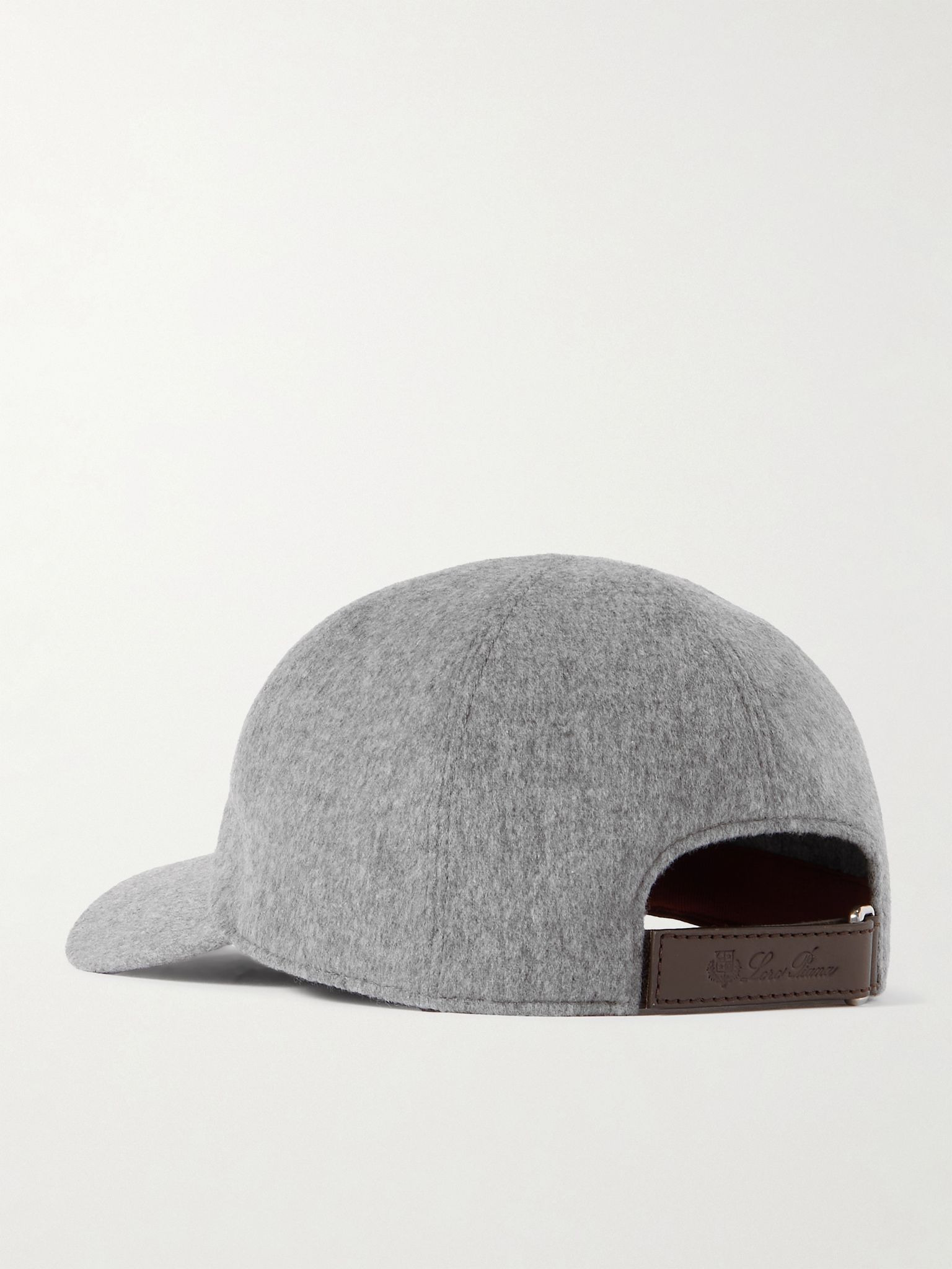 Ivy Cashmere Baseball Cap Gray - 3