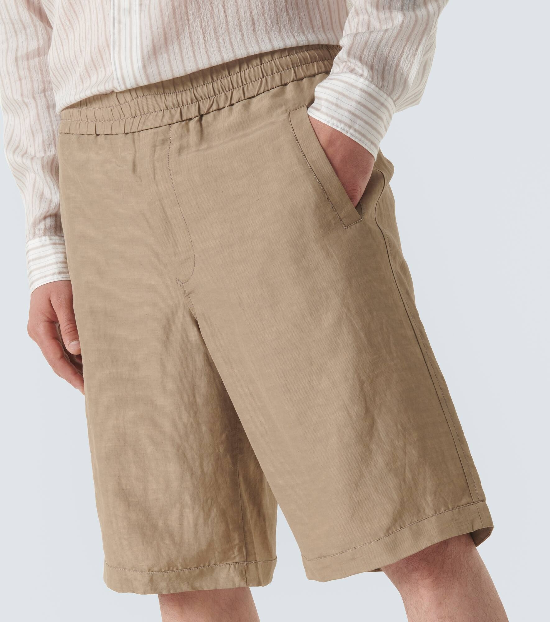 High-rise Bermuda shorts - 5