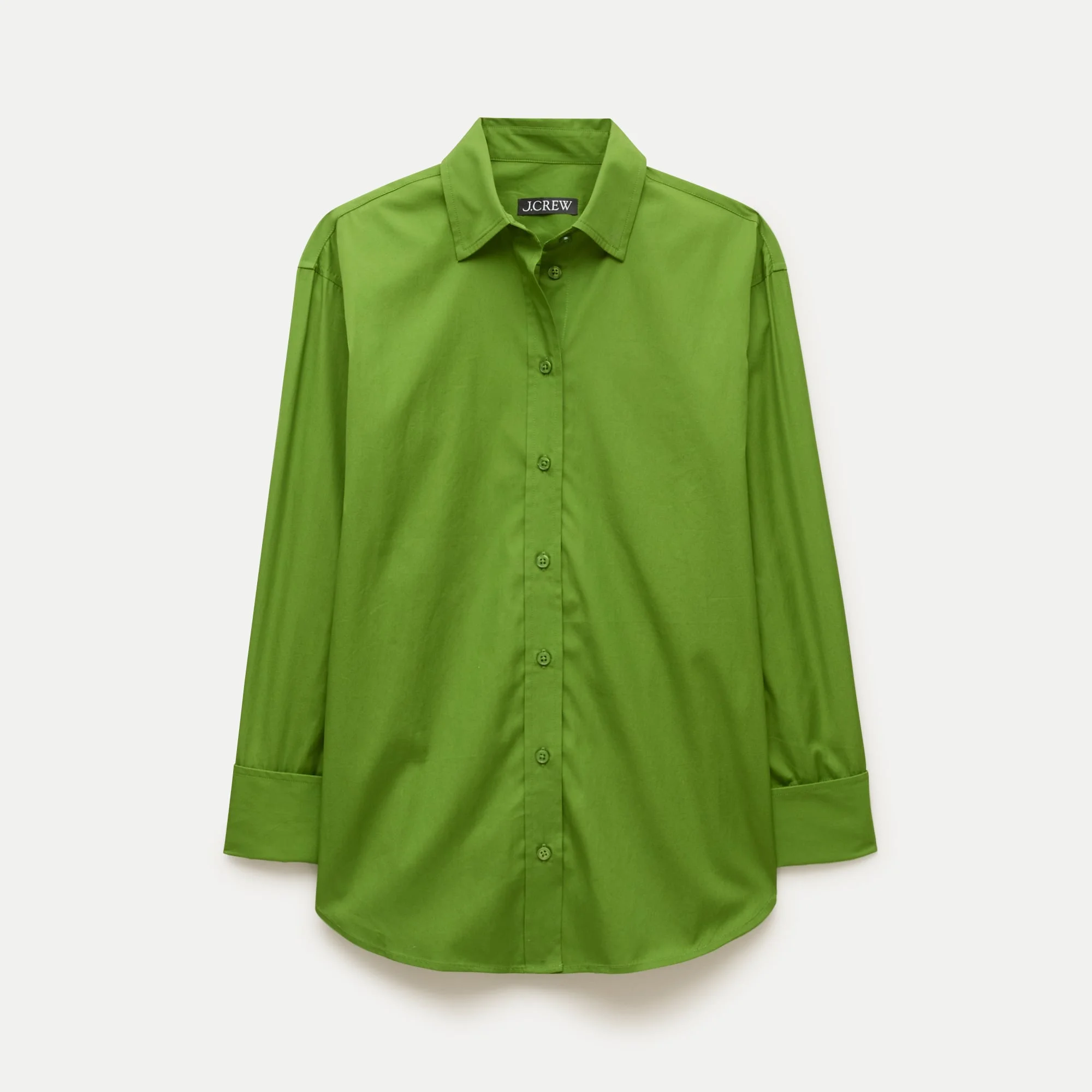 Esme relaxed-fit button-up shirt in Greenwich poplin - 1