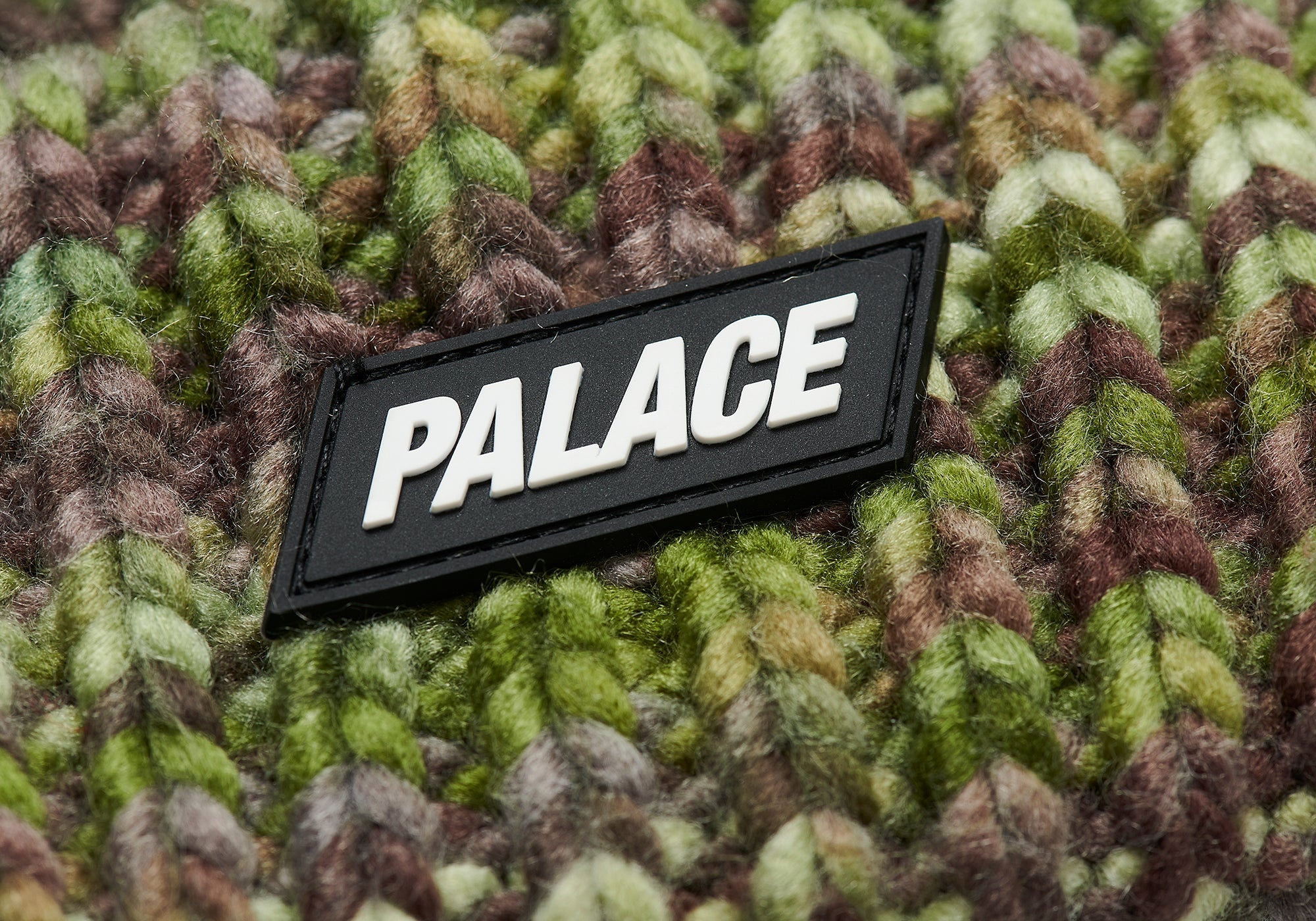 CROCHET CAMO BEANIE WOODLAND CAMO - 2
