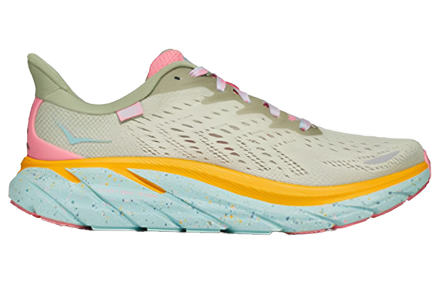 (WMNS) HOKA ONE ONE x FP Movement Clifton 8 'Matcha Orange' 1134730-SGRT - 2