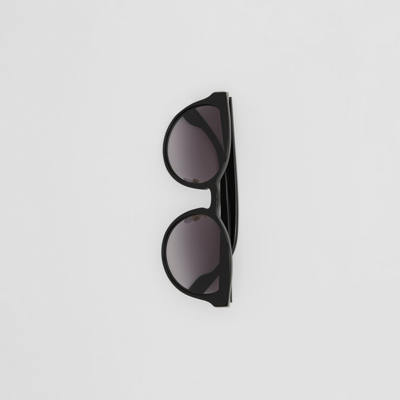 Monogram Motif Round Frame Sunglasses 4