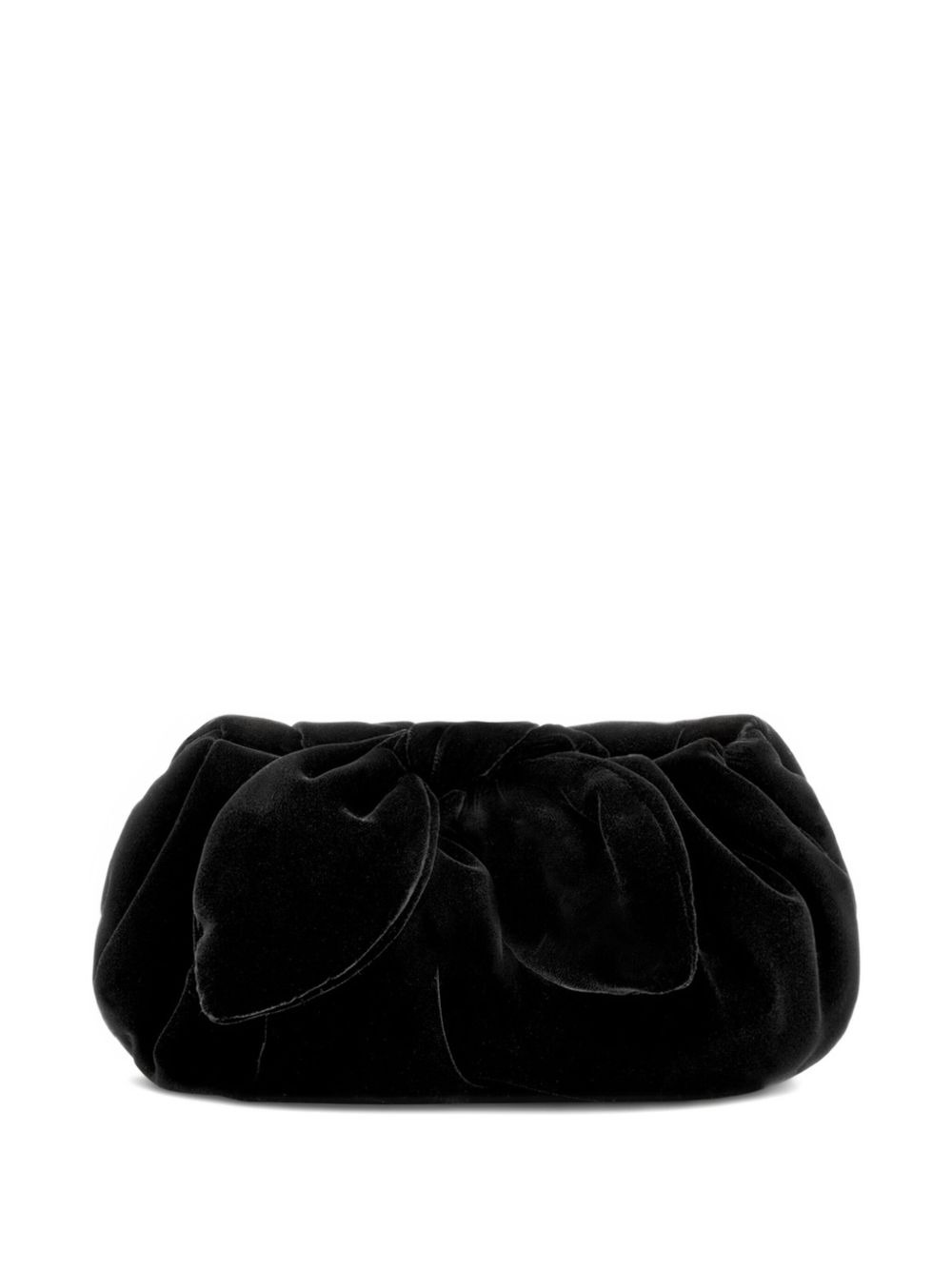 mini Velvet Bow clutch bag - 2