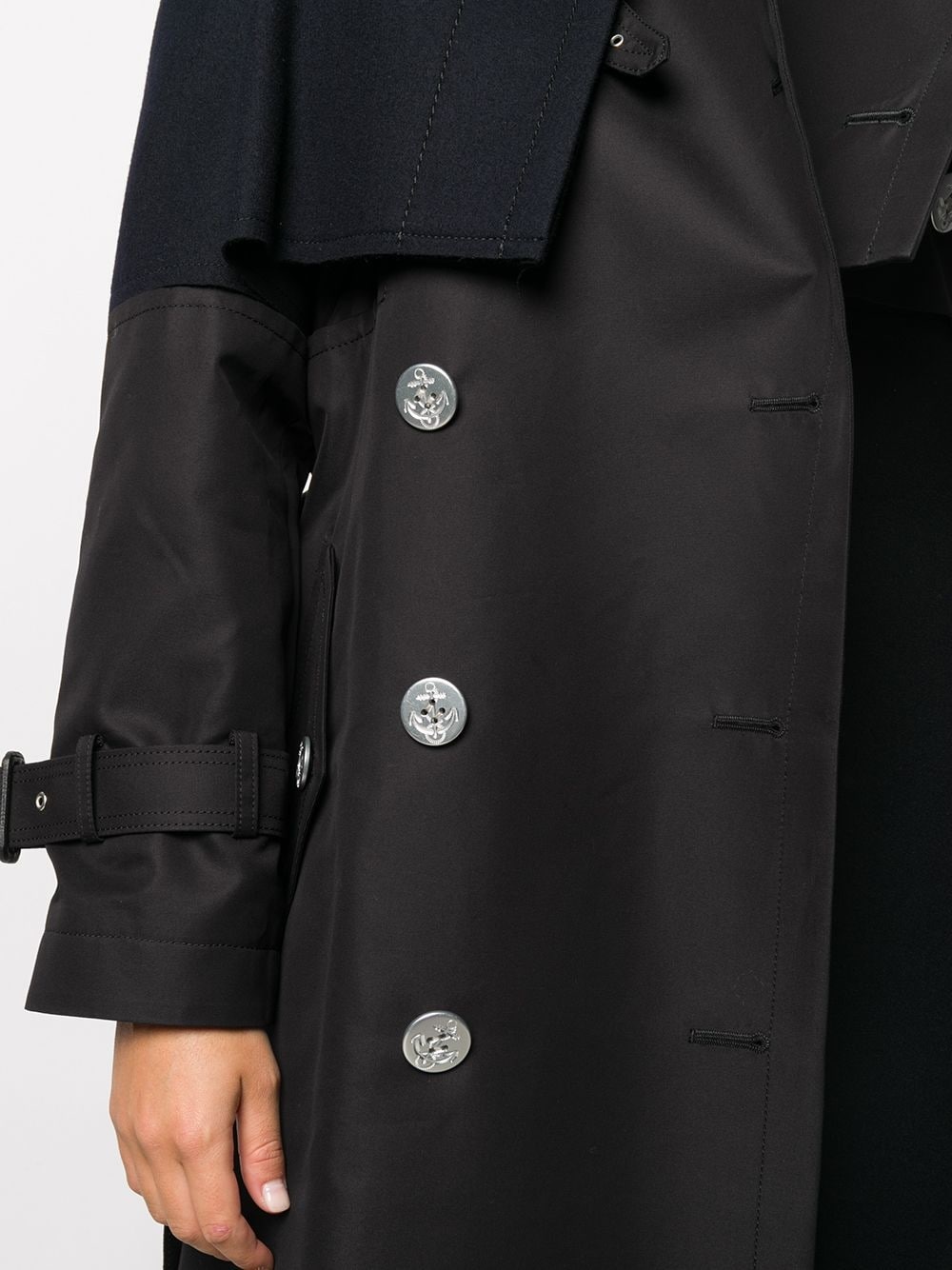 belted double-vent trench coat - 5