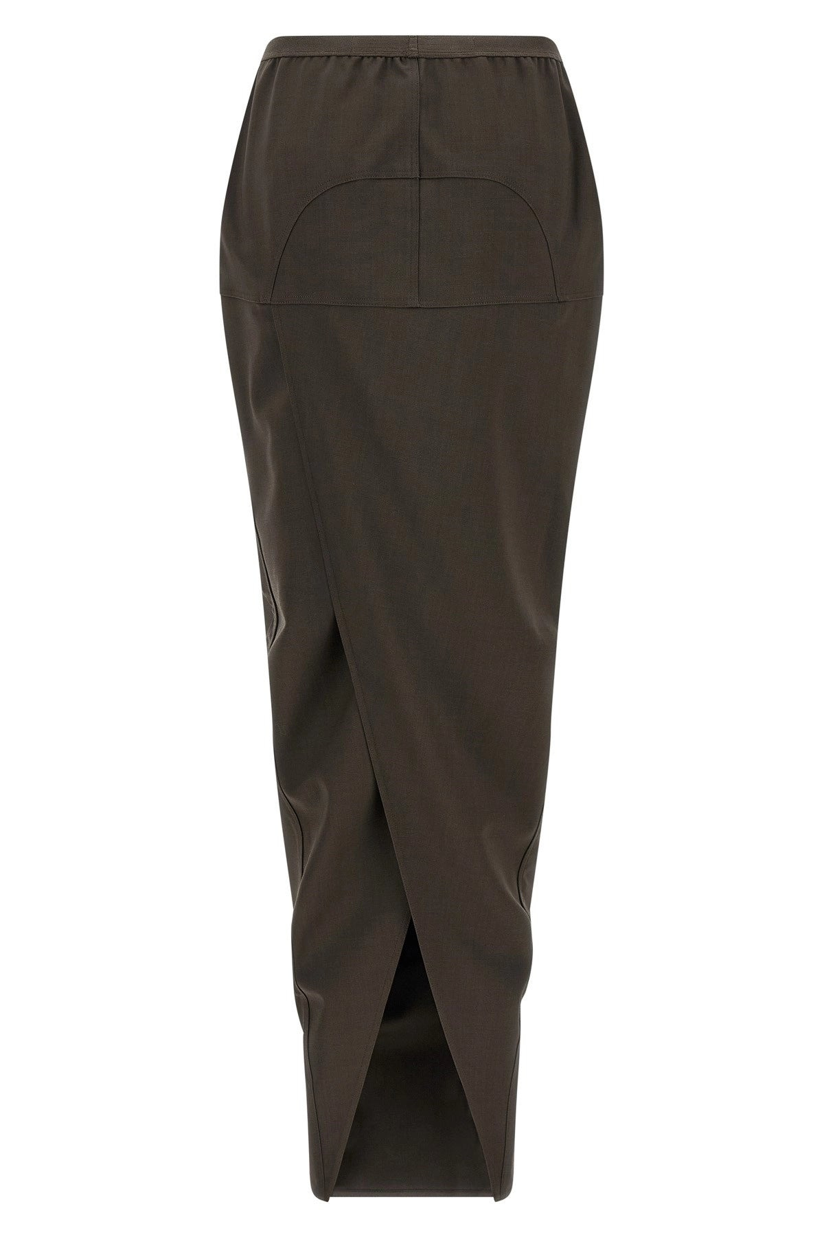 Rick Owens Women 'Soft Pillar Long' Skirt - 2
