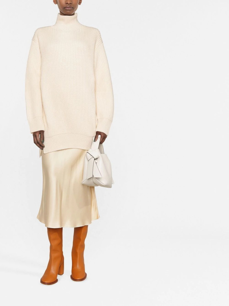 Jil Sander roll-neck ribbed-knit jumper outlook