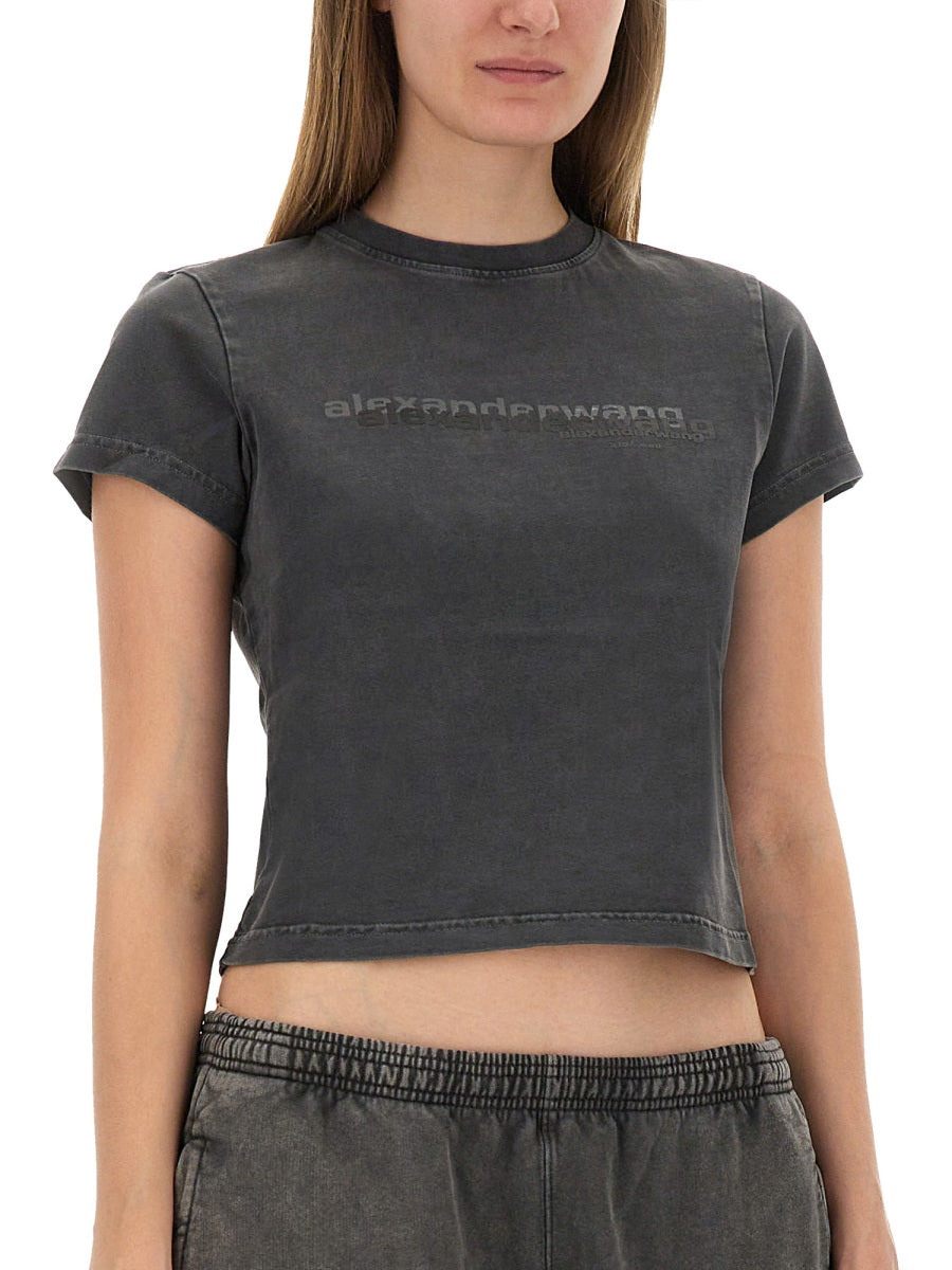 Alexander Wang Women T-Shirt With Logo - 4