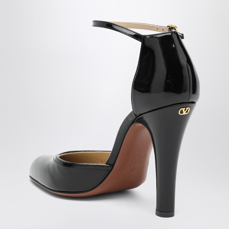 Valentino Garavani Hi Dolly Black Patent Leather Pumps Women - 2