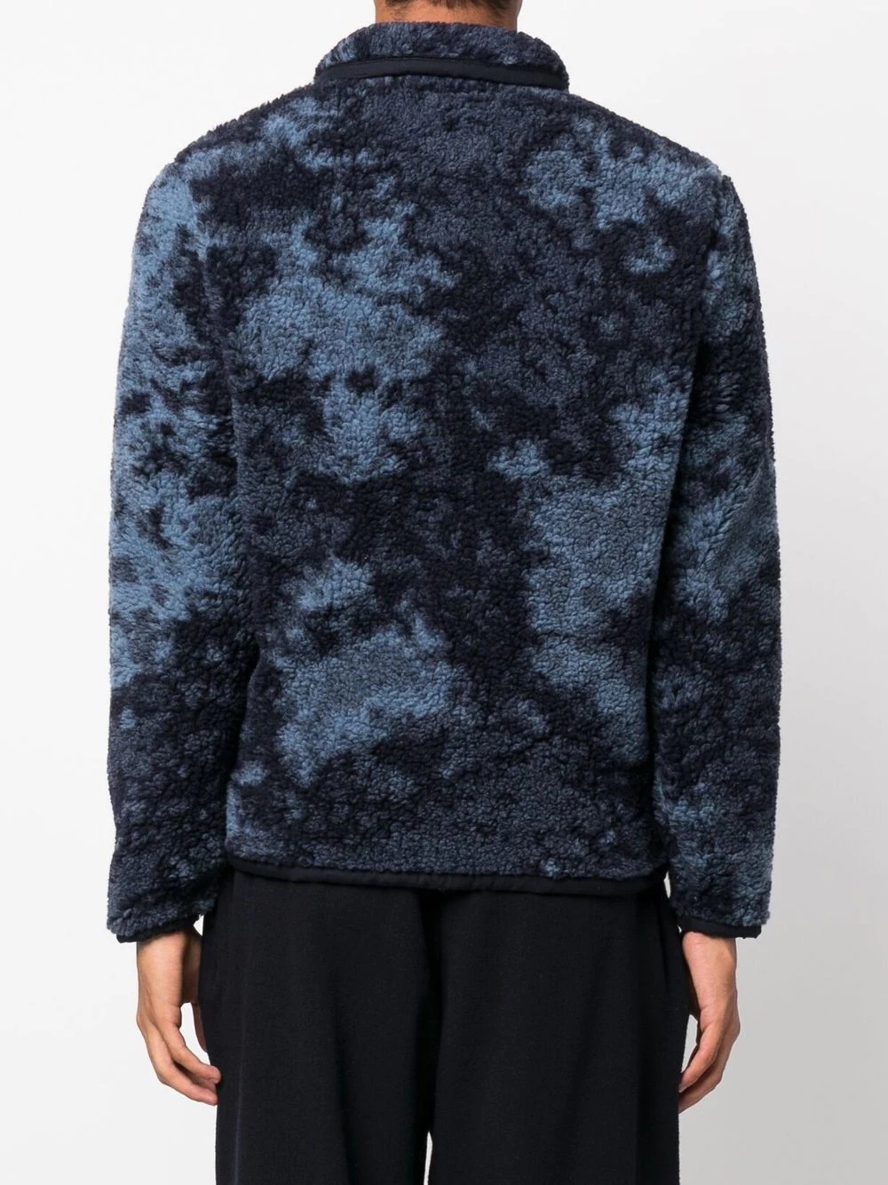 camouflage-print fleece - 4