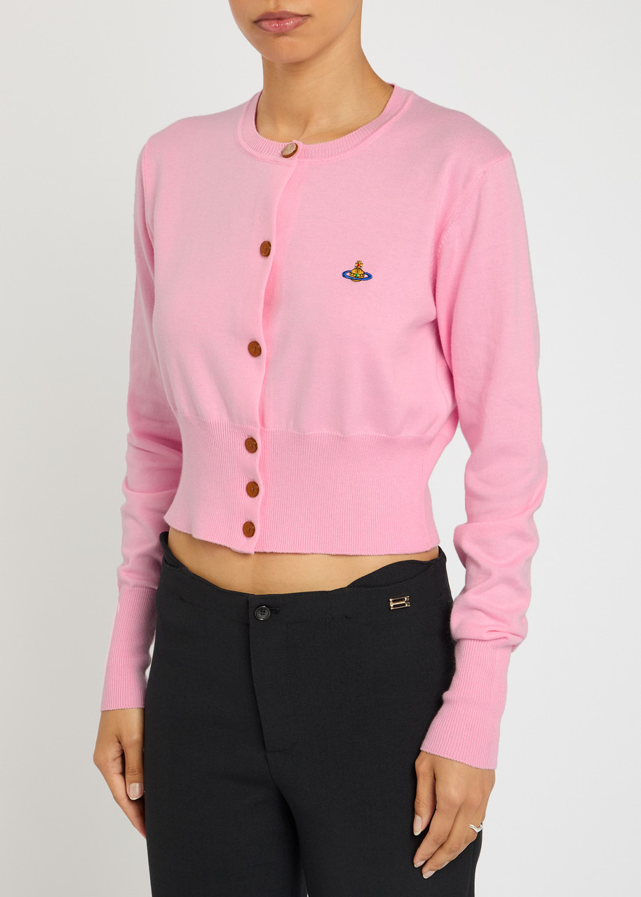 Vivienne Westwood Bea Cotton and Cashmere-blend Cropped Cardigan - 2