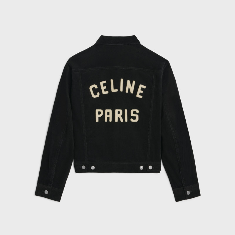 CELINE celine trucker jacket in corduroy outlook