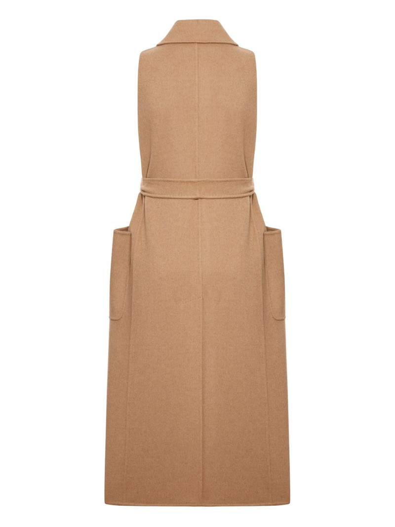 Max Mara belted patch-pocket coat outlook