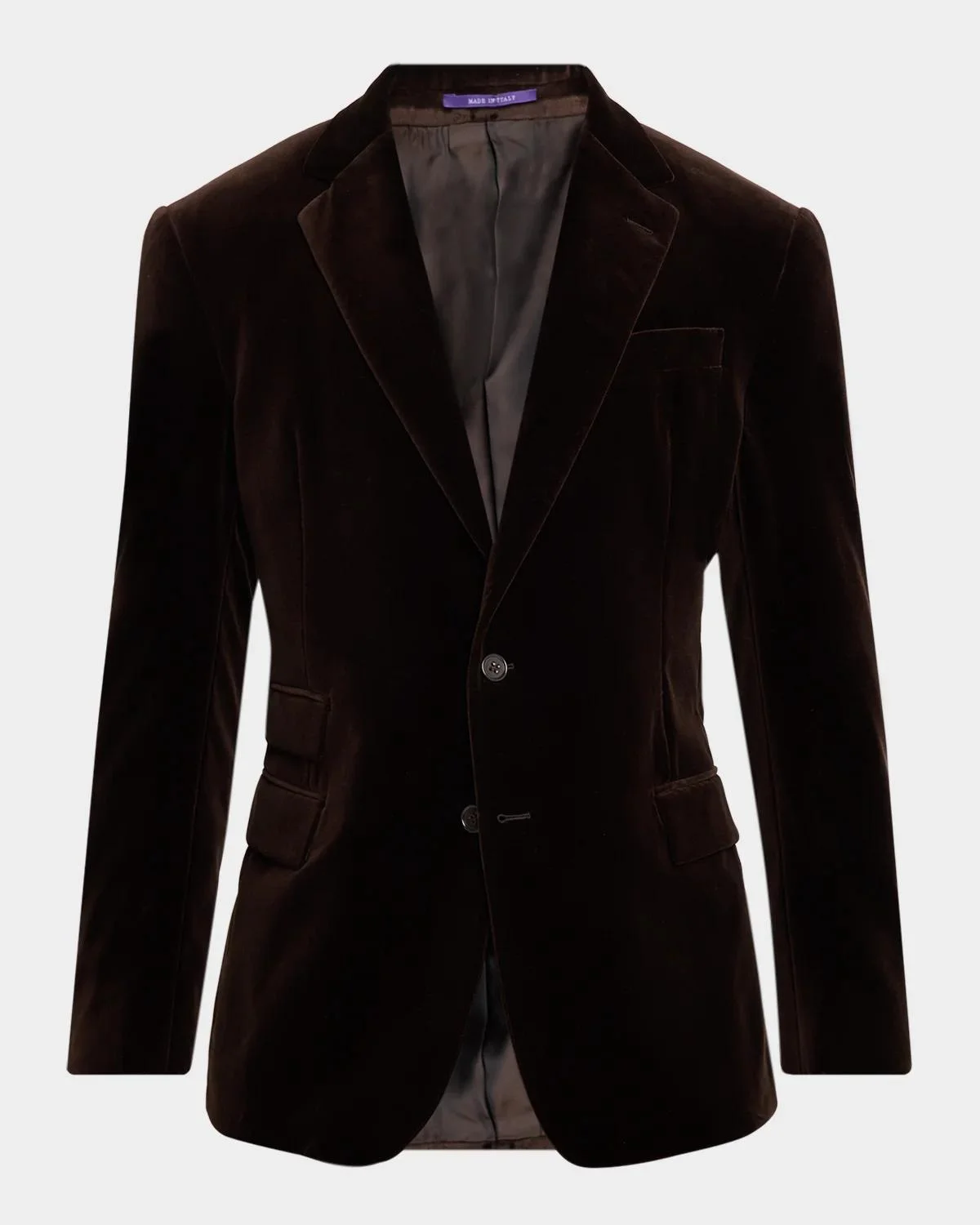 Men's Kent Hand-Tailored Velvet Jacket - 1