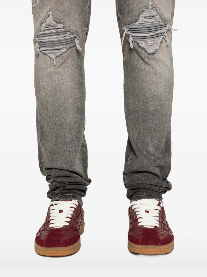 Amiri Ripped Embroidery Jeans 4