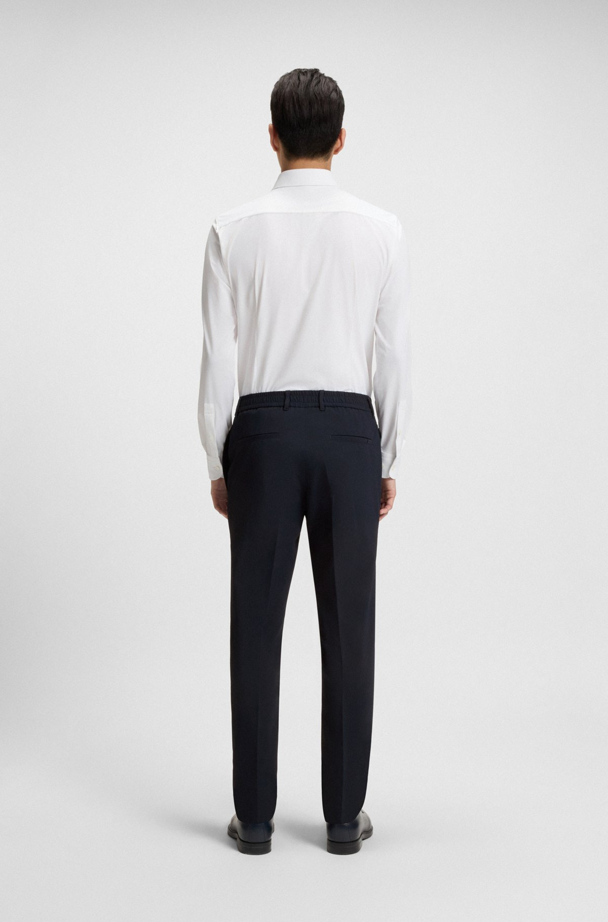PACKABLE SLIM-FIT TROUSERS IN PERFORMANCE-STRETCH FABRIC - 4