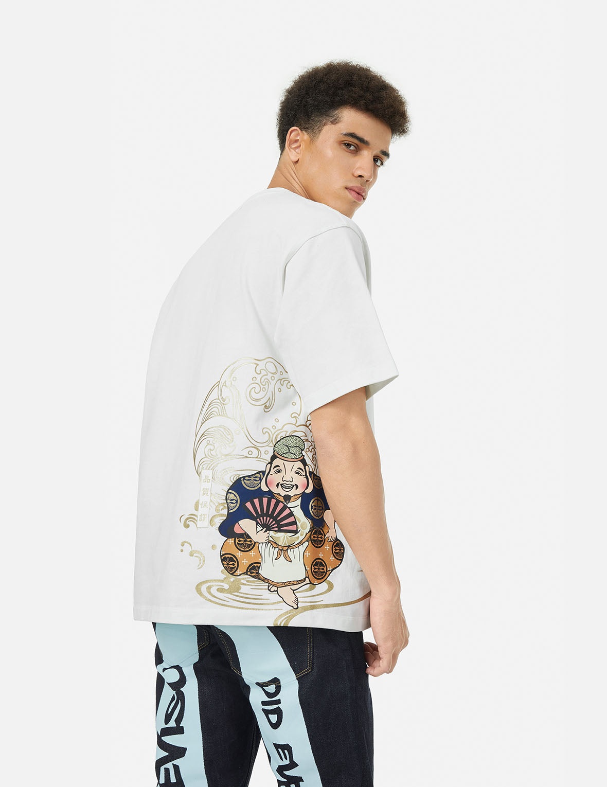 Ebisu Print Relax Fit T-Shirt - 5