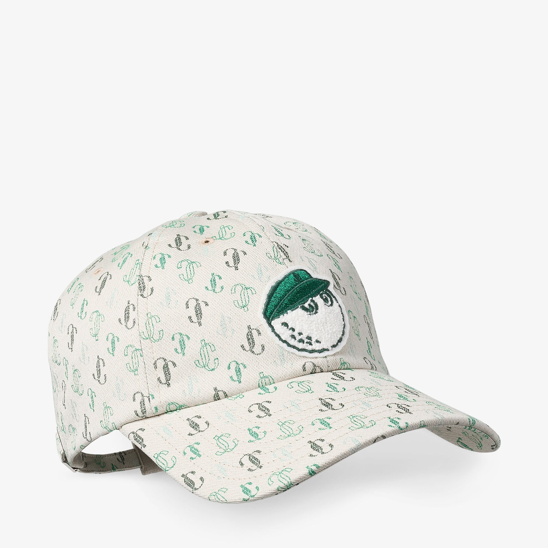 Jimmy Choo / Malbon 2.0 Monogram Cap
Monogram Embroidered Cotton Cap - 1