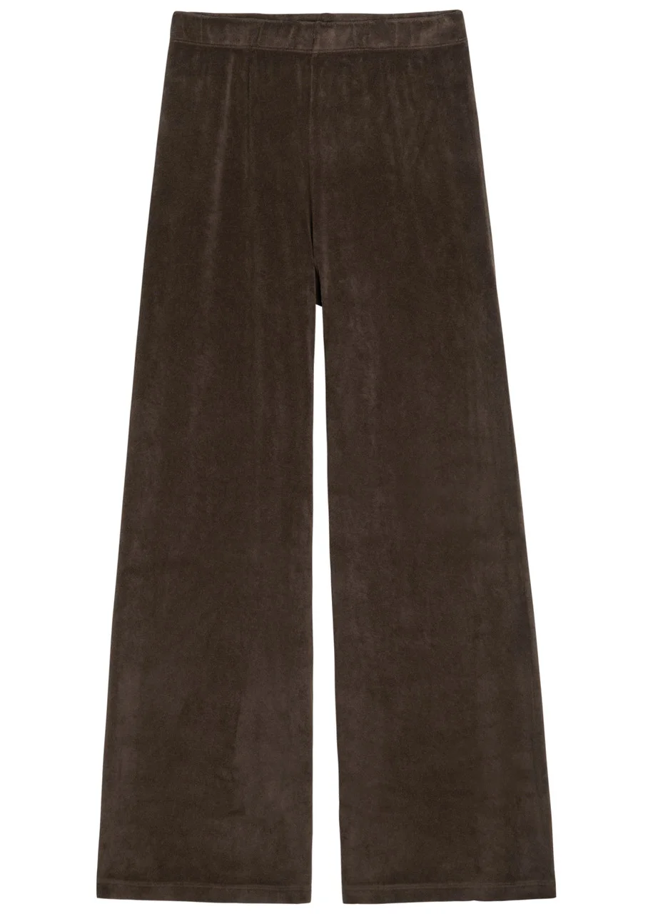 Suzie Kondi Zephyra Wide-leg Terry Trousers - 1