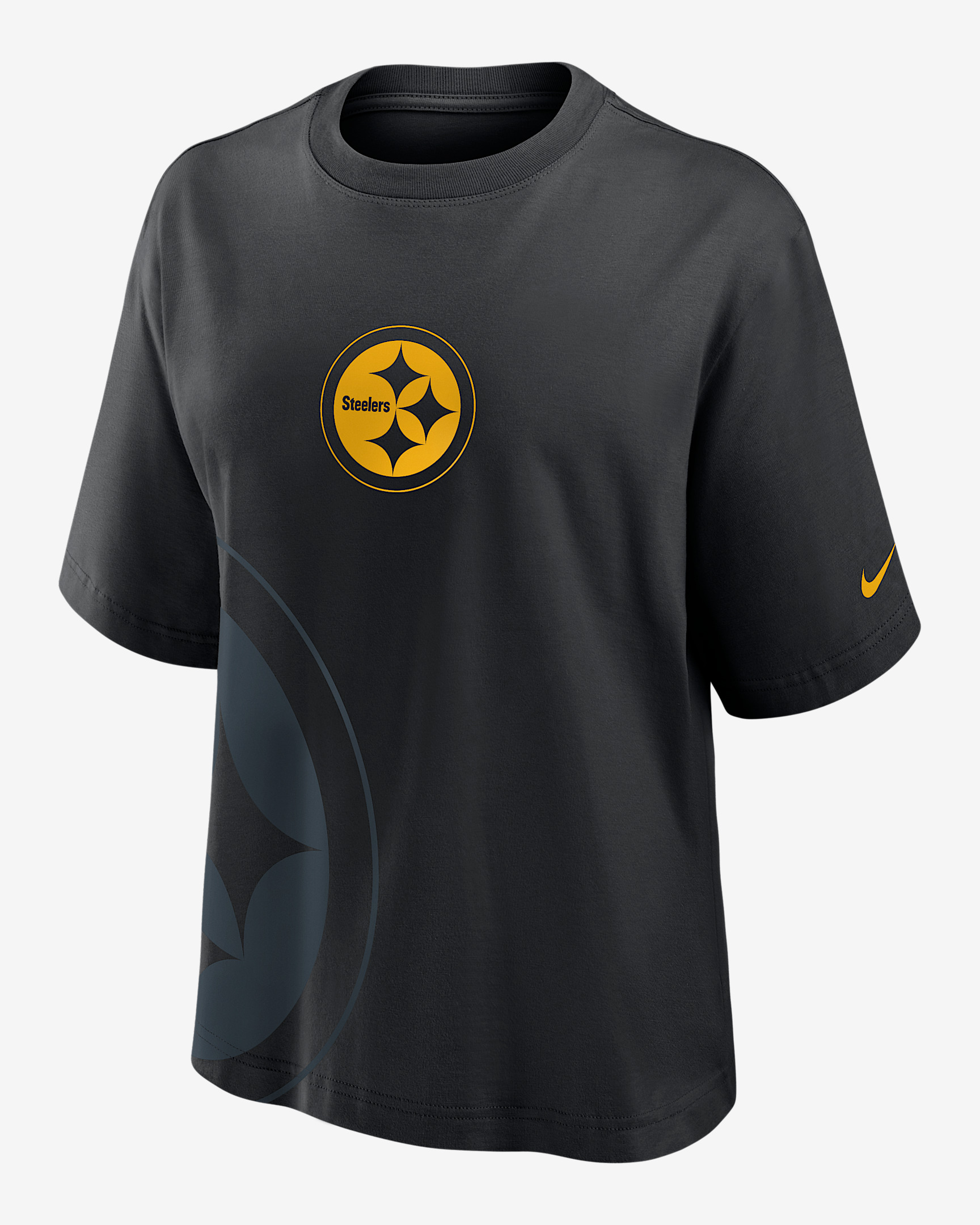 Pittsburgh Steelers Boxy Women's Nike NFL T-Shirt - 1