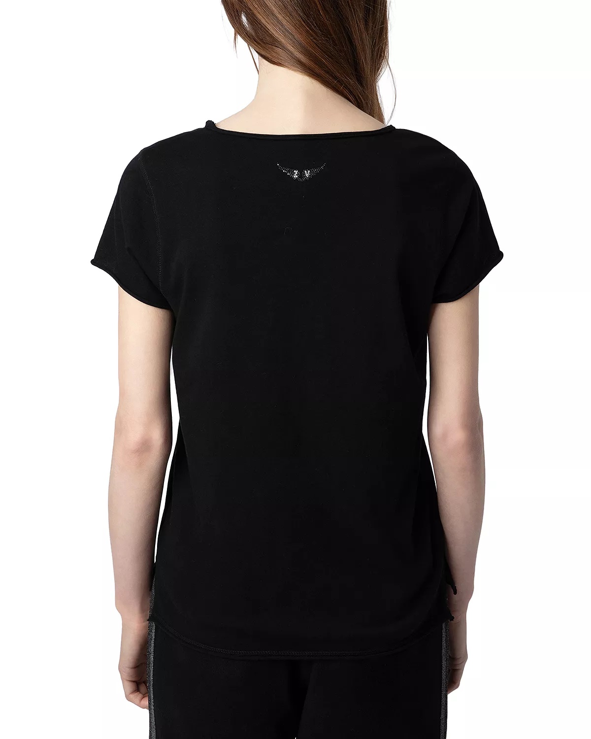 Diamanté Henley Tee - 3