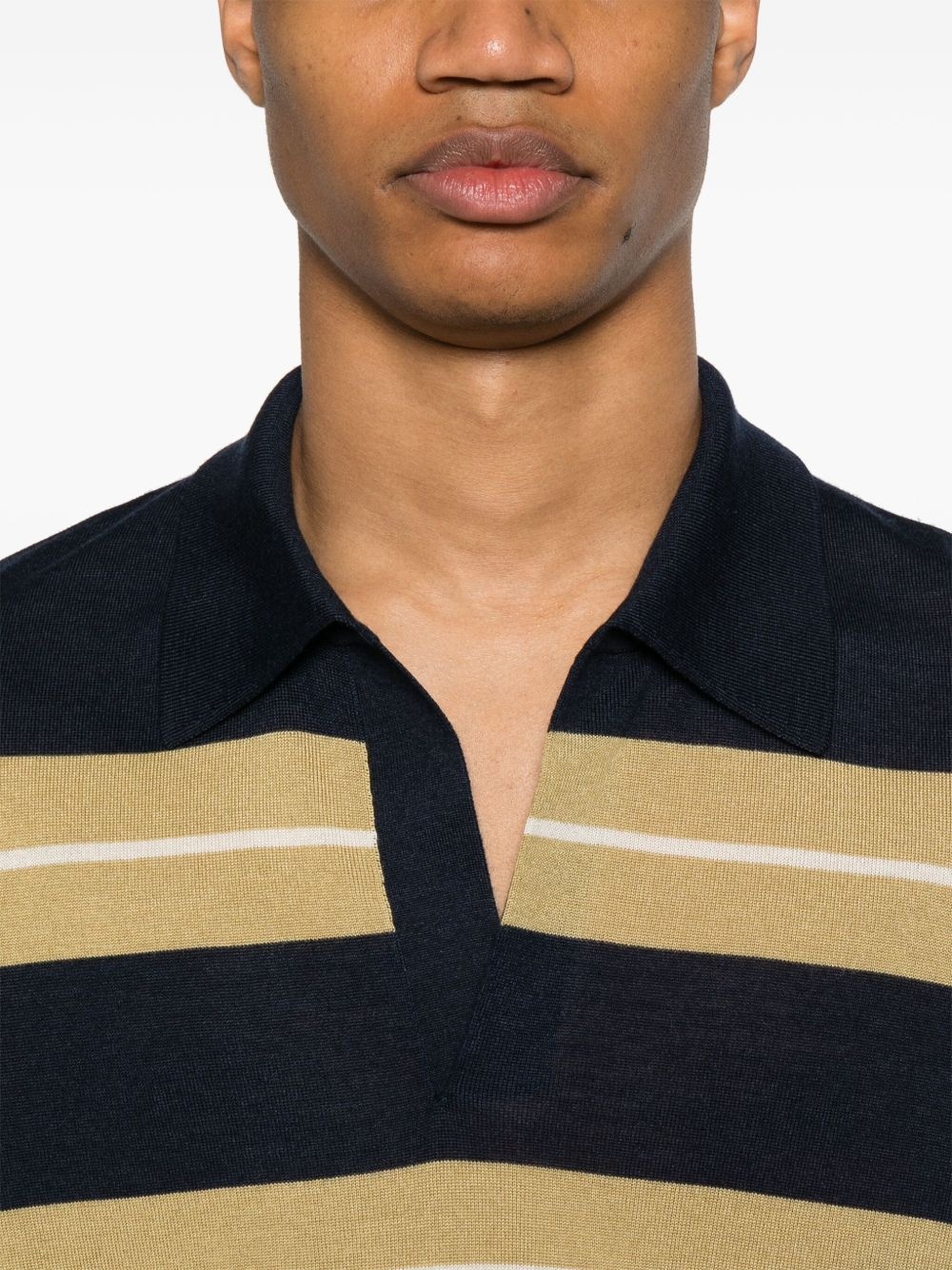 striped T-shirt - 4