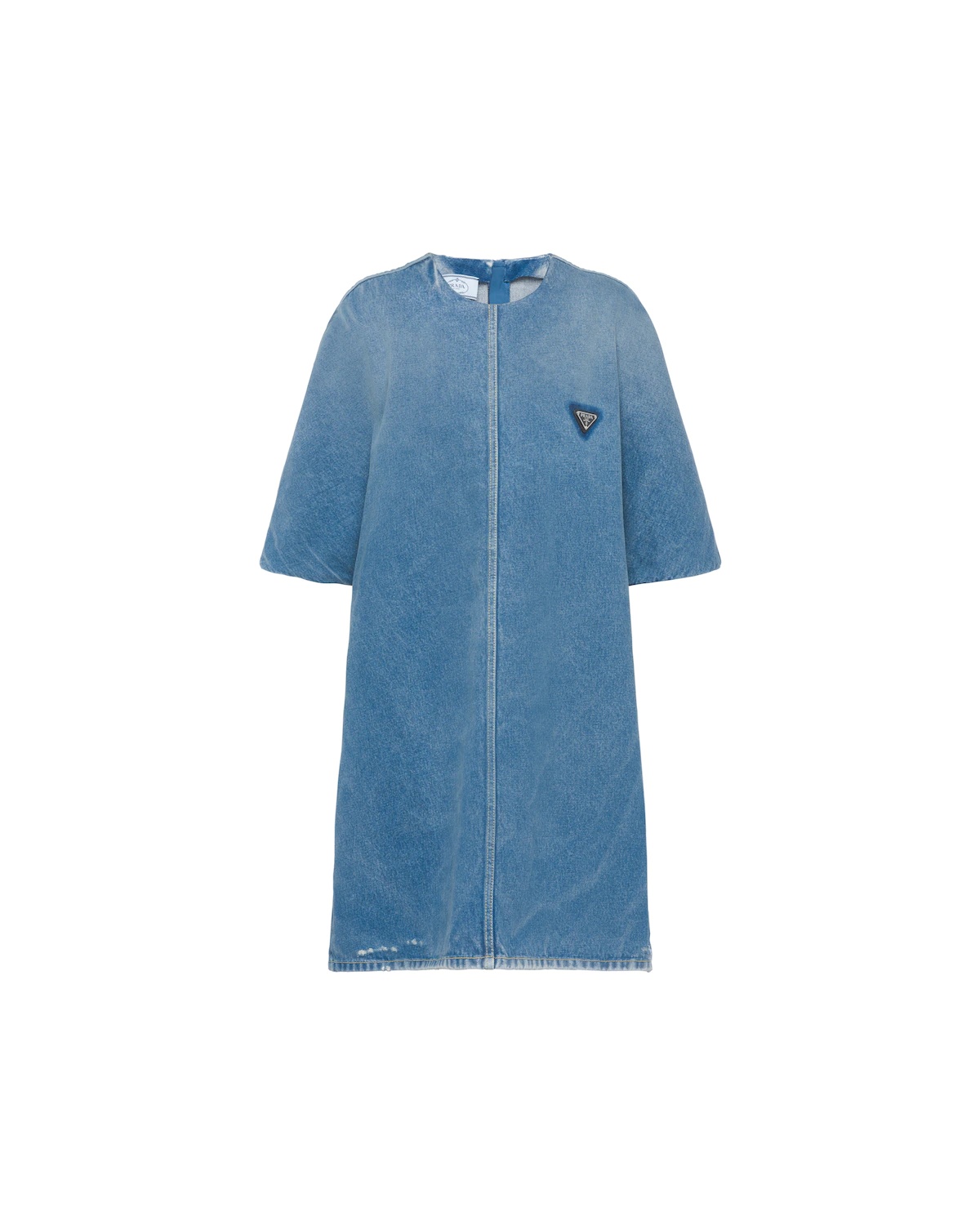 Prada Organic denim mini-dress | REVERSIBLE