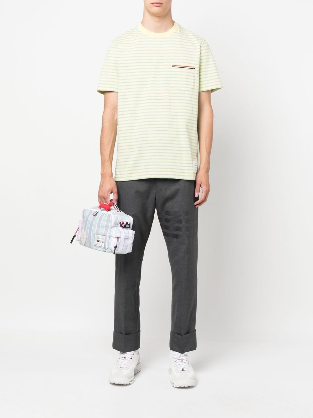 striped cotton T-shirt - 2