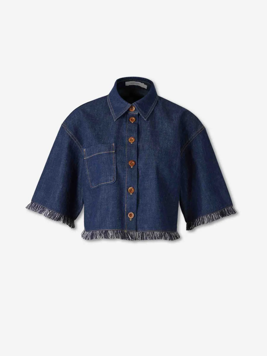 Zimmermann Denim Shirt Rhiannon - 1