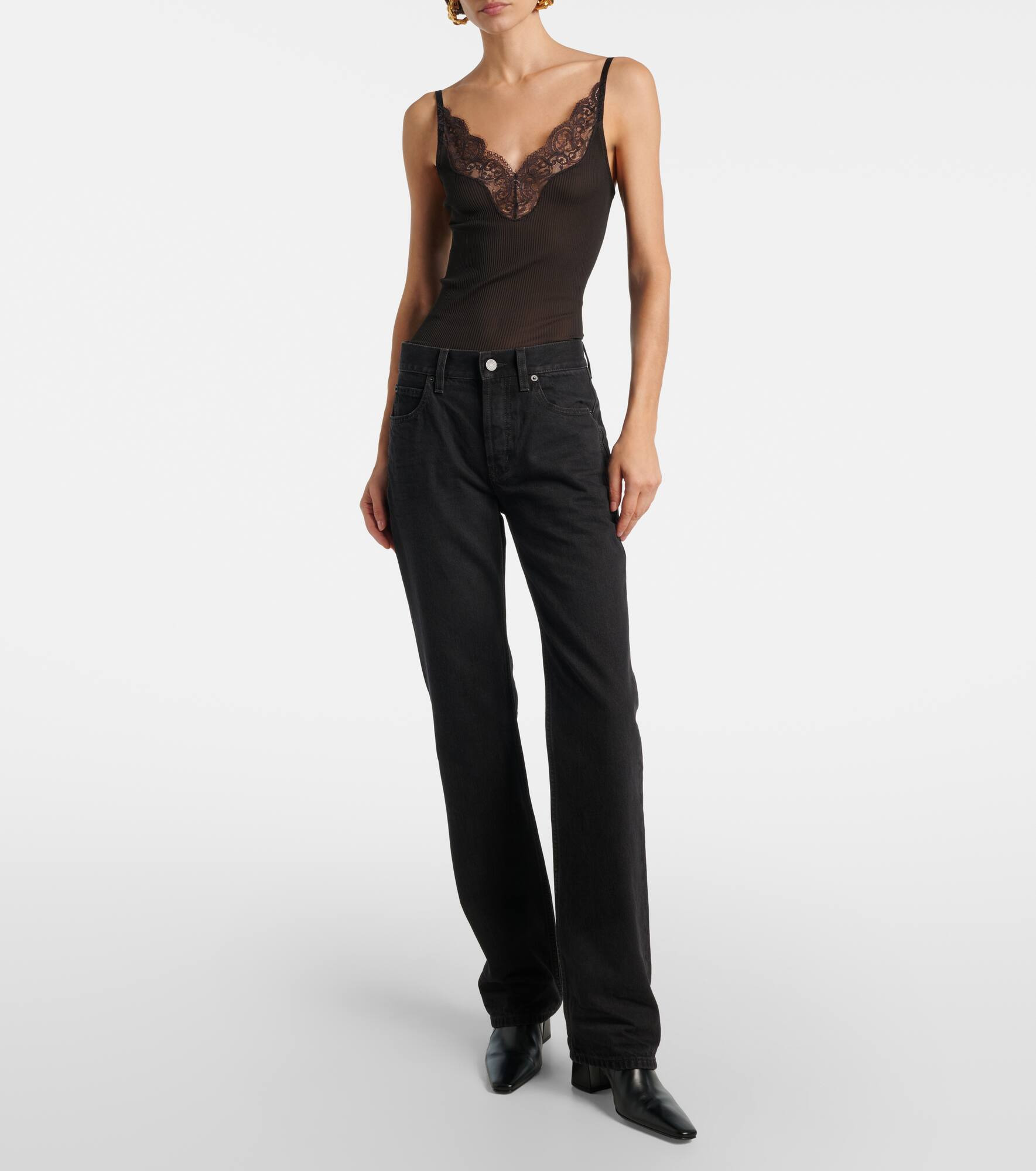 Nico high-rise wide-leg jeans - 7