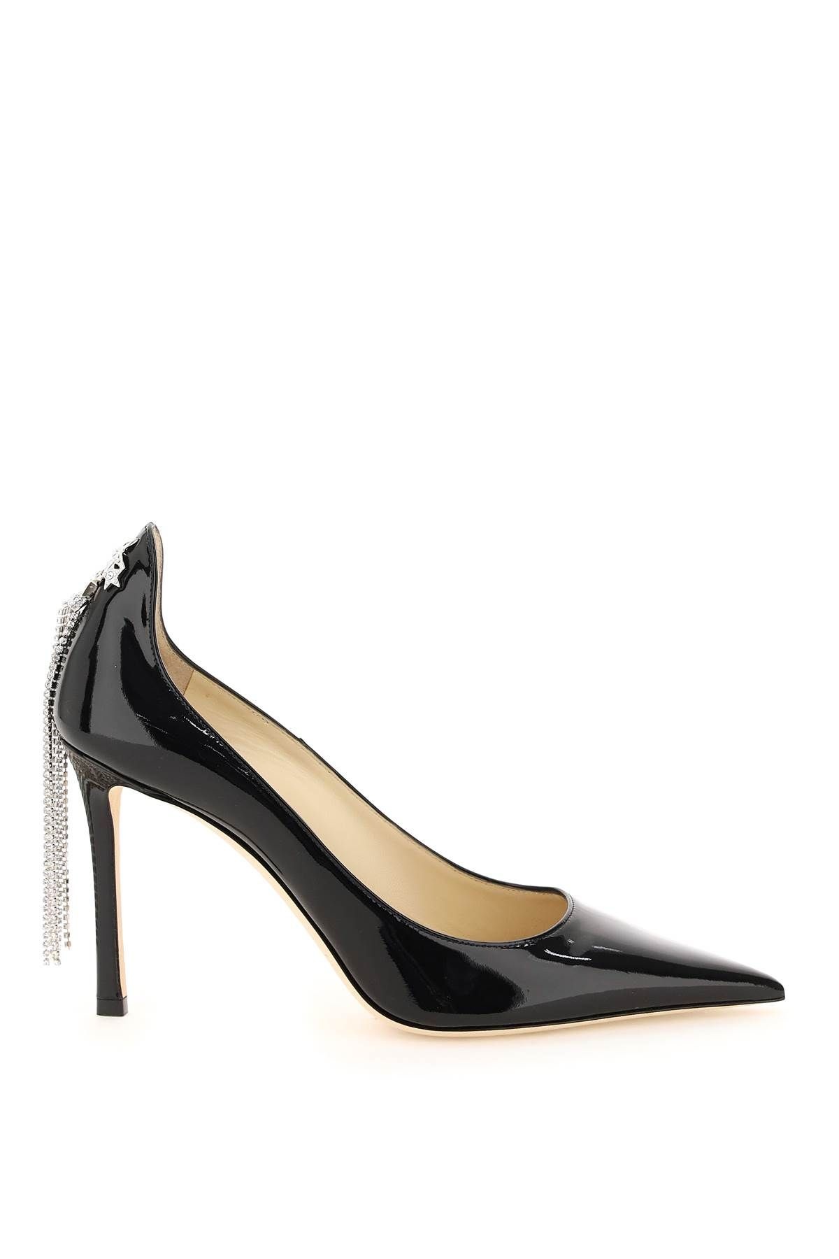 PATENT LEATHER SPRUCE 95 PUMPS - 1