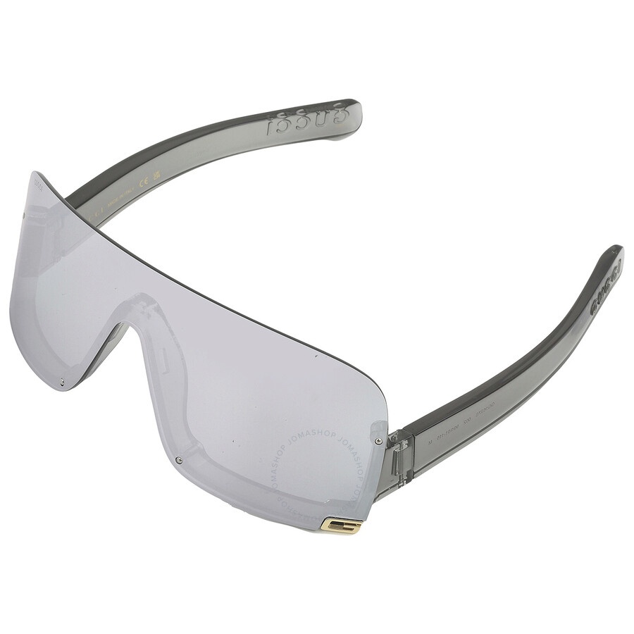 Gucci Grey Shield Ladies Sunglasses GG1637S 002 99 - 4