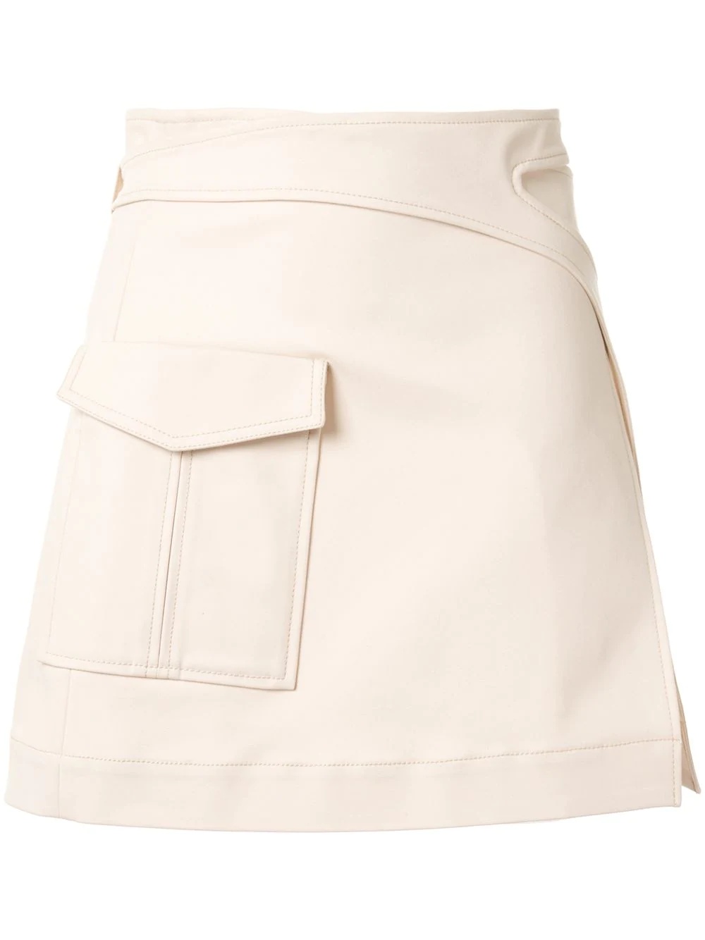 Pocket Interlock Mini skirt - 1