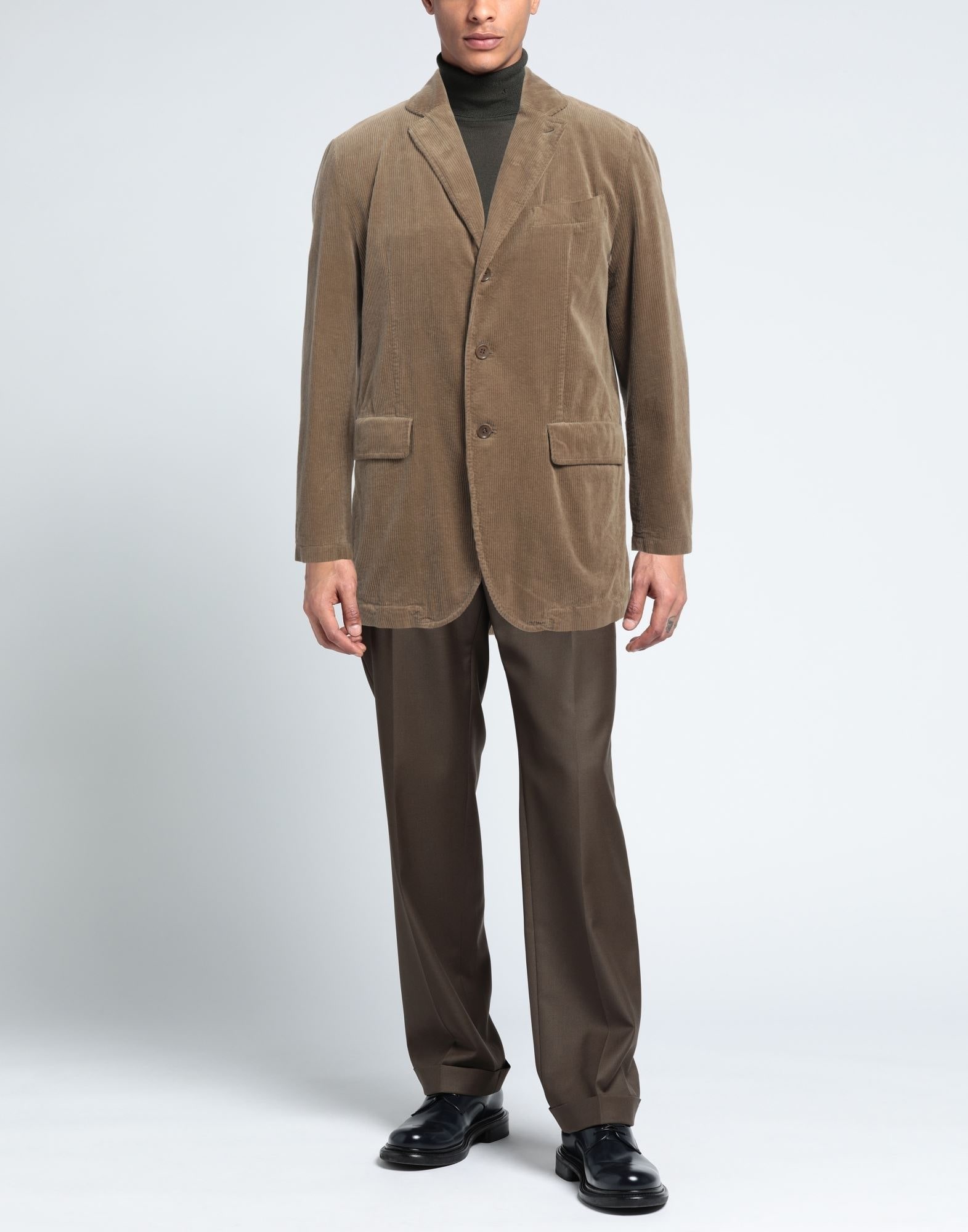 Khaki Men's Blazer - 2