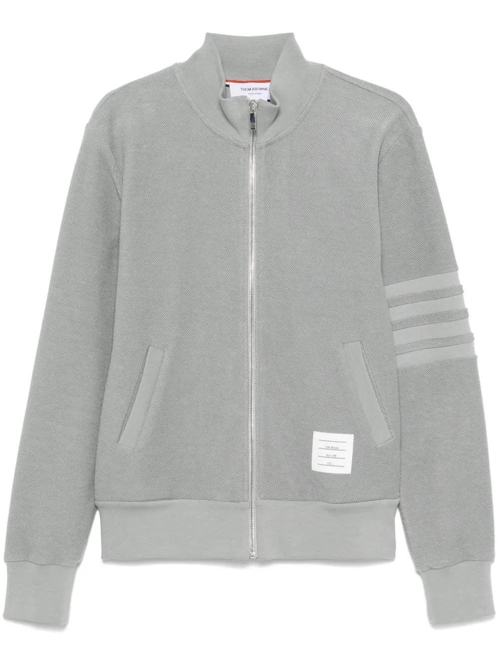 THOM BROWNE - Men Zip Up Funnel Neck Jacket - 5