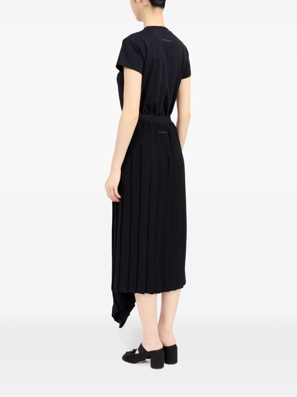 pleated midi skirt - 5