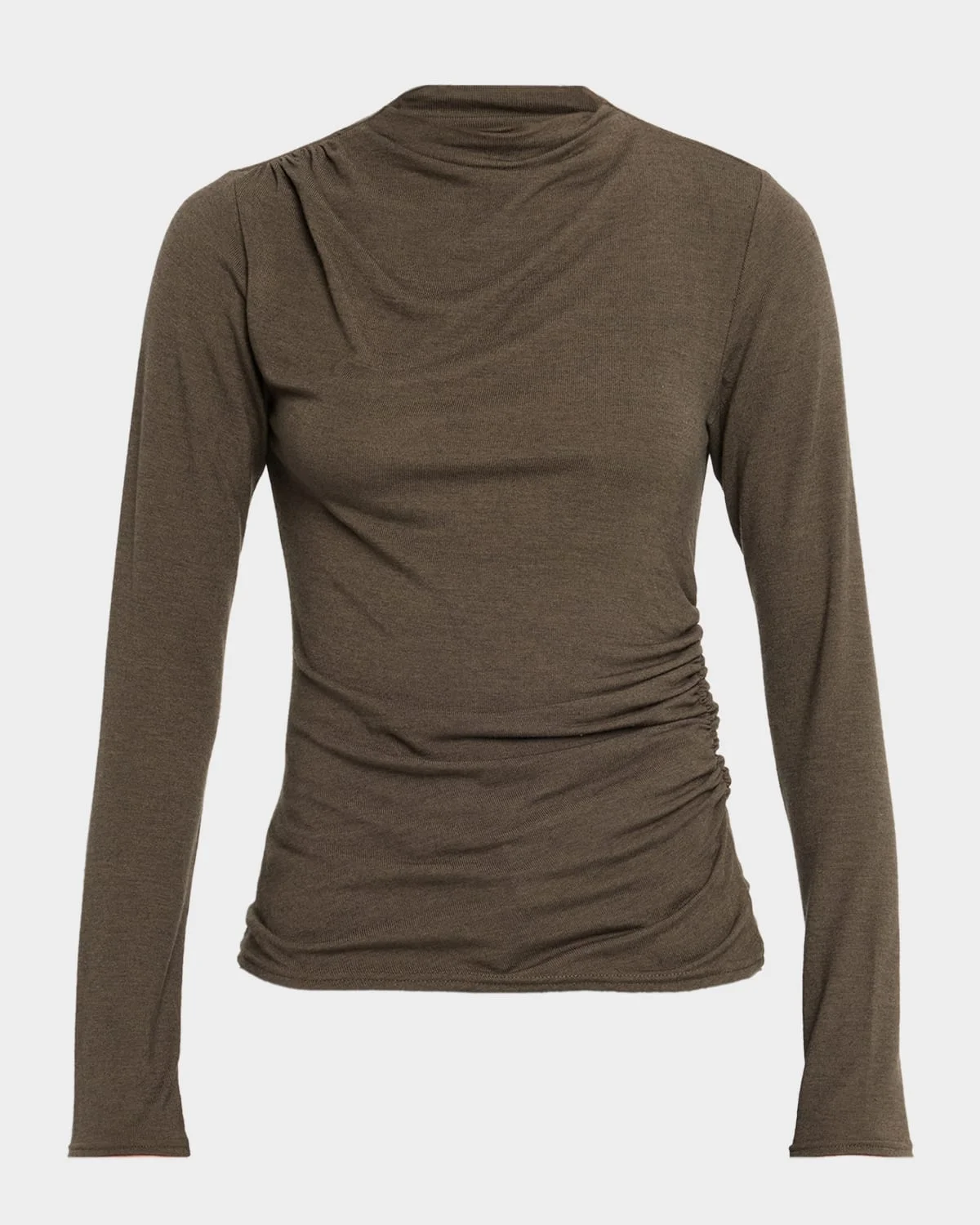 Joelle Draped Mesh Top - 1