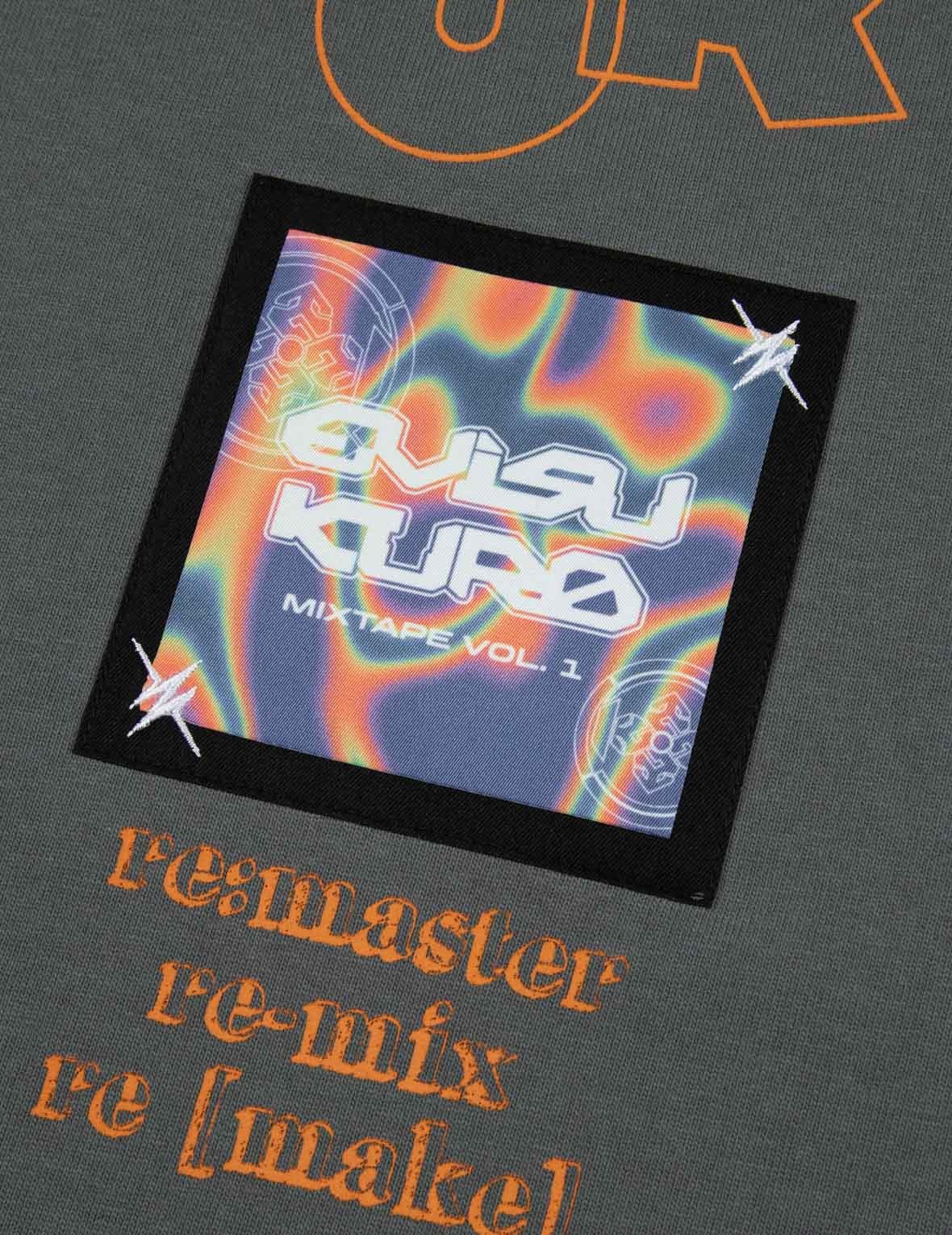 Seagull and Rainbow Gradient Pattern Print Relax Fit T-Shirt - 9