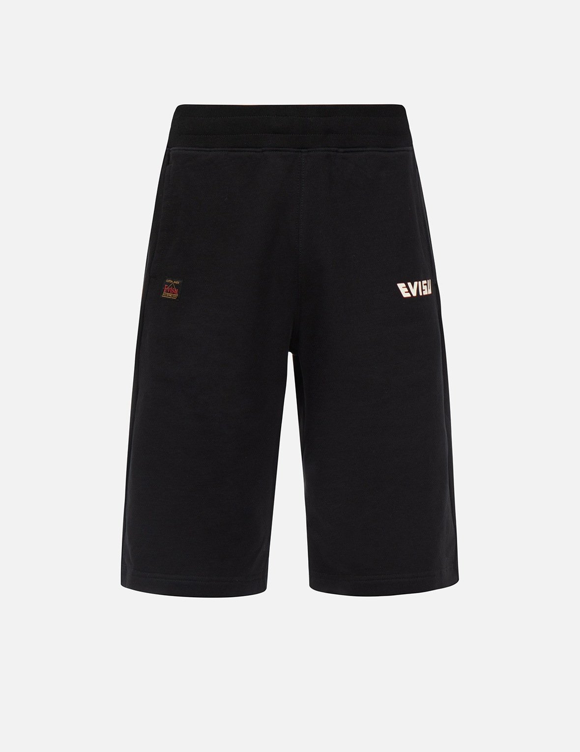 KAMON PRINT SWEAT SHORTS - 1