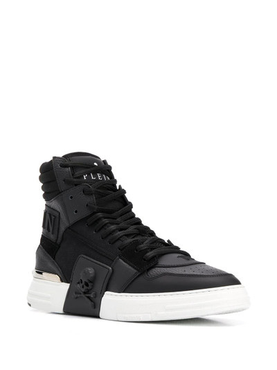 PHILIPP PLEIN Phantom Kick$ high-top sneakers outlook